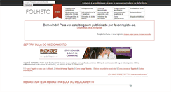 Desktop Screenshot of folheto.net